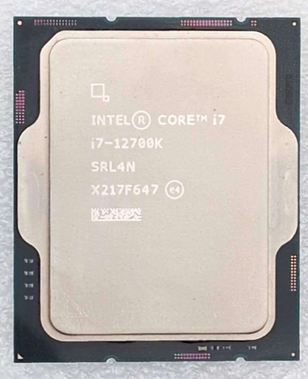 Intel Core i7-12700K 12th Gen Desktop CPU Processor SRL4N Used
