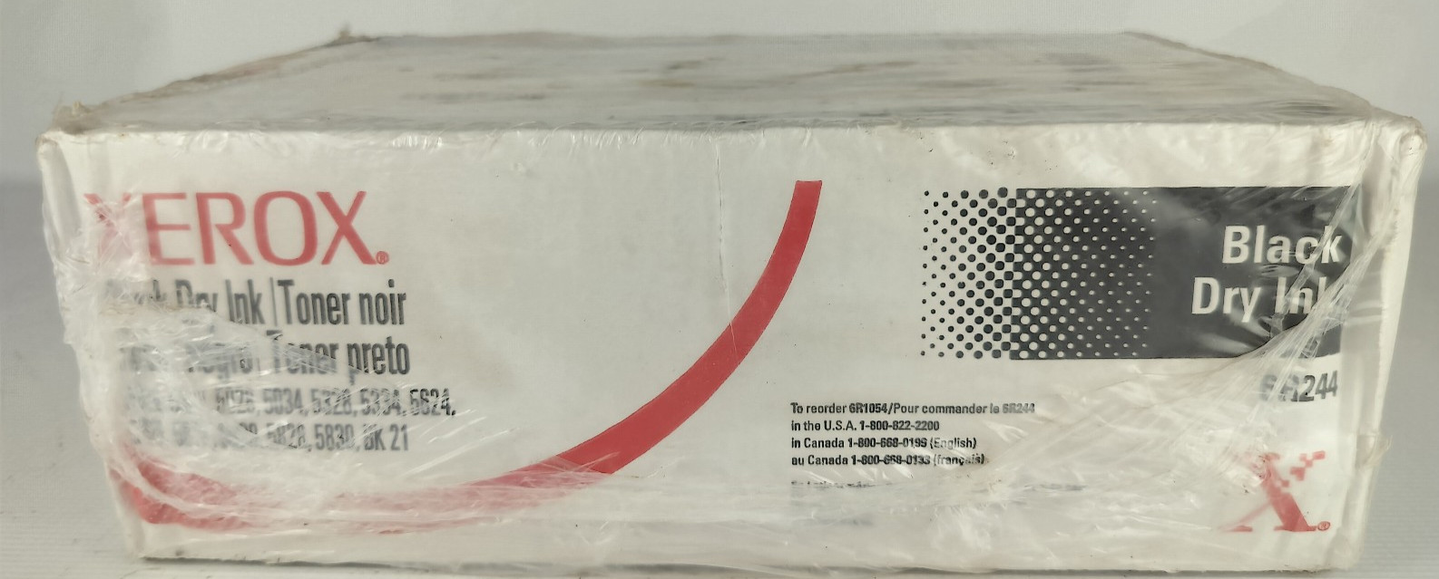 Genuine XEROX 6R244 Black Dry Ink Toner OEM - New - Sealed (2 Pack)