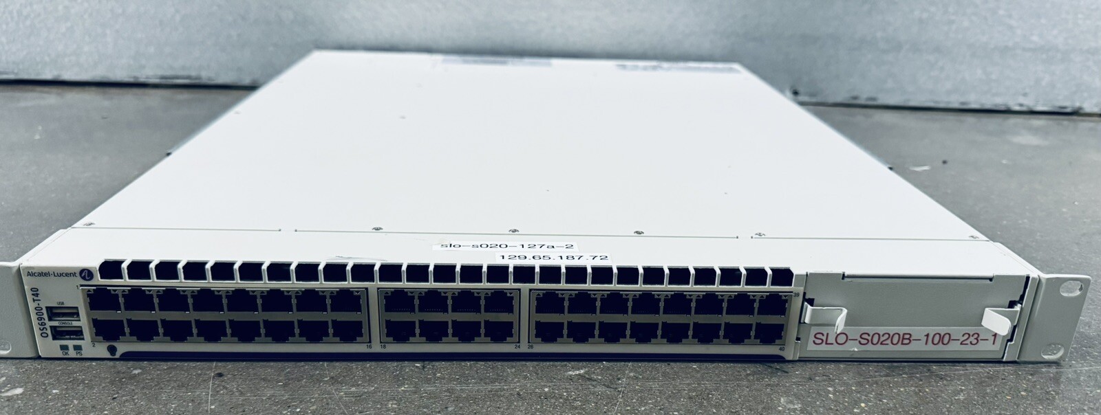 Alcatel-Lucent OS6900-T40 40-Port 10GBASE-T OmniSwitch With dual AC