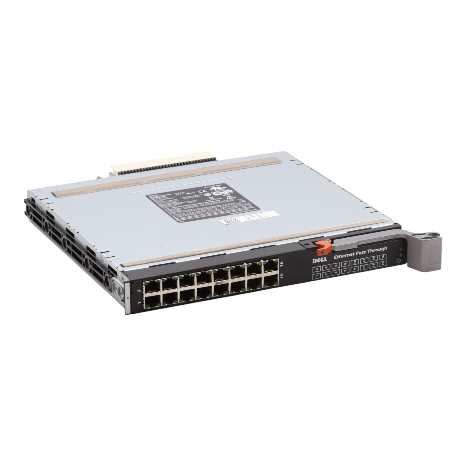 Dell 10G-PTM Pass Through Module 0WW060 16x RJ45 Blade Switch PowerEdge M1000e