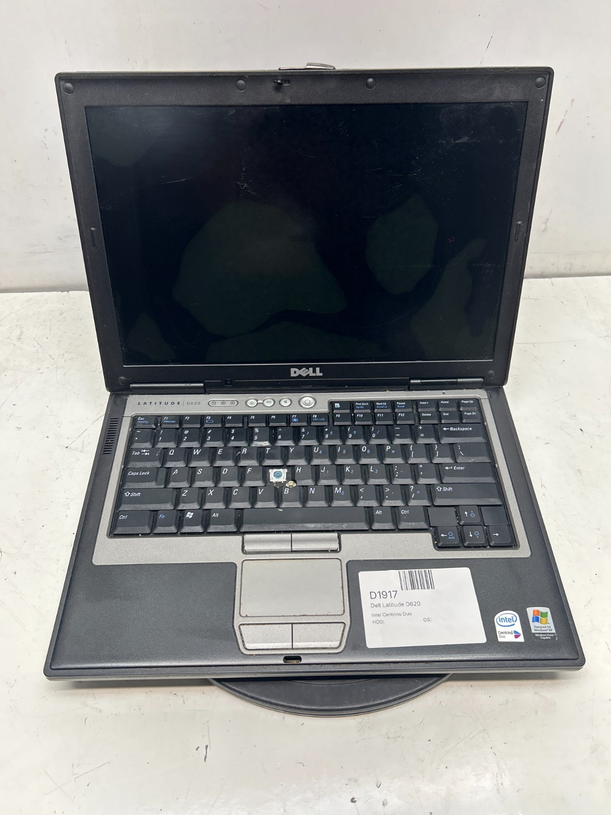 Dell Latitude D620 Intel Centrino Duo NO RAM/NO HDD/NO BAT - PARTS