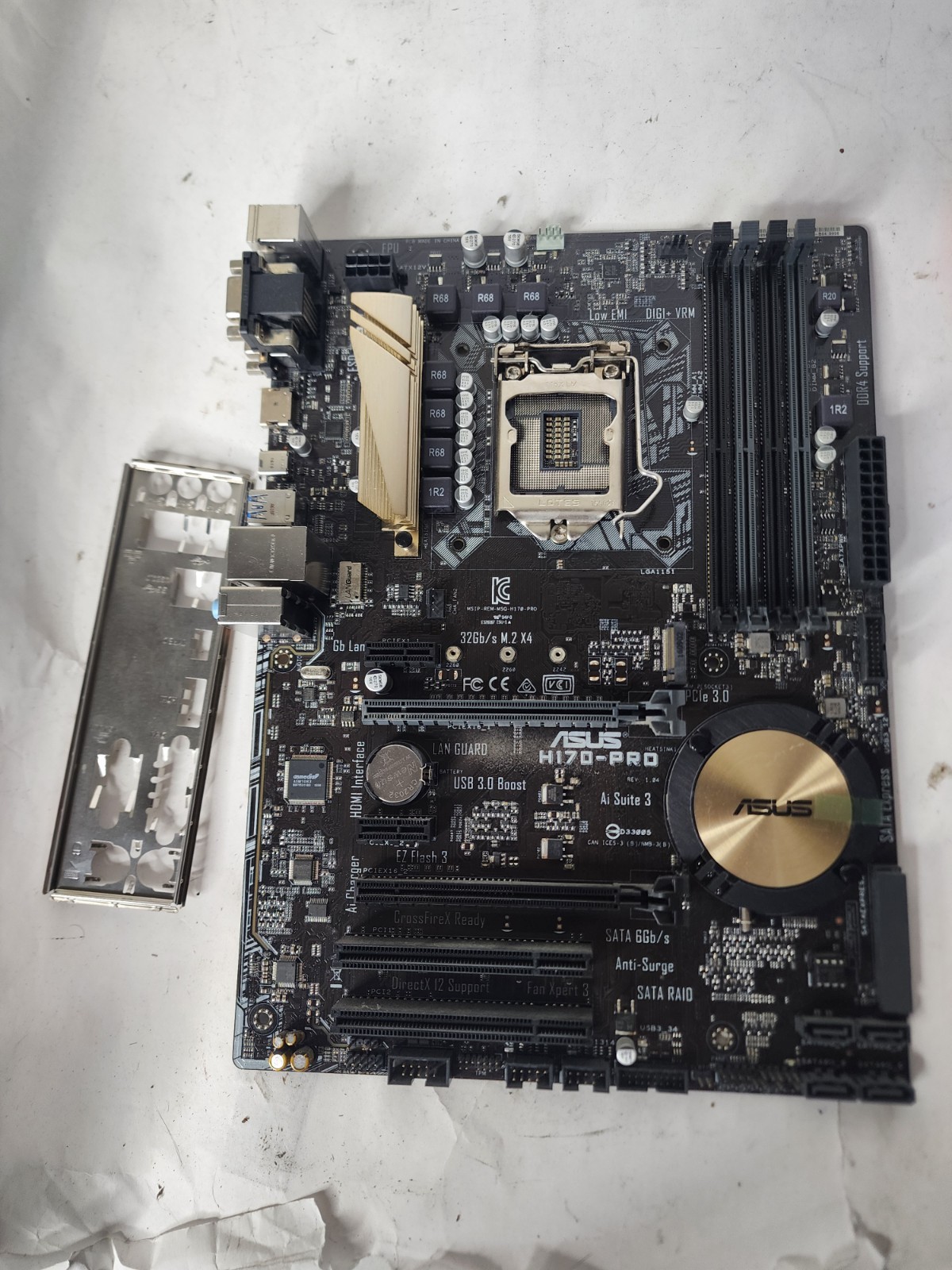 Asus H170-Pro LGA 1151 ATX DDR4 Motherboard