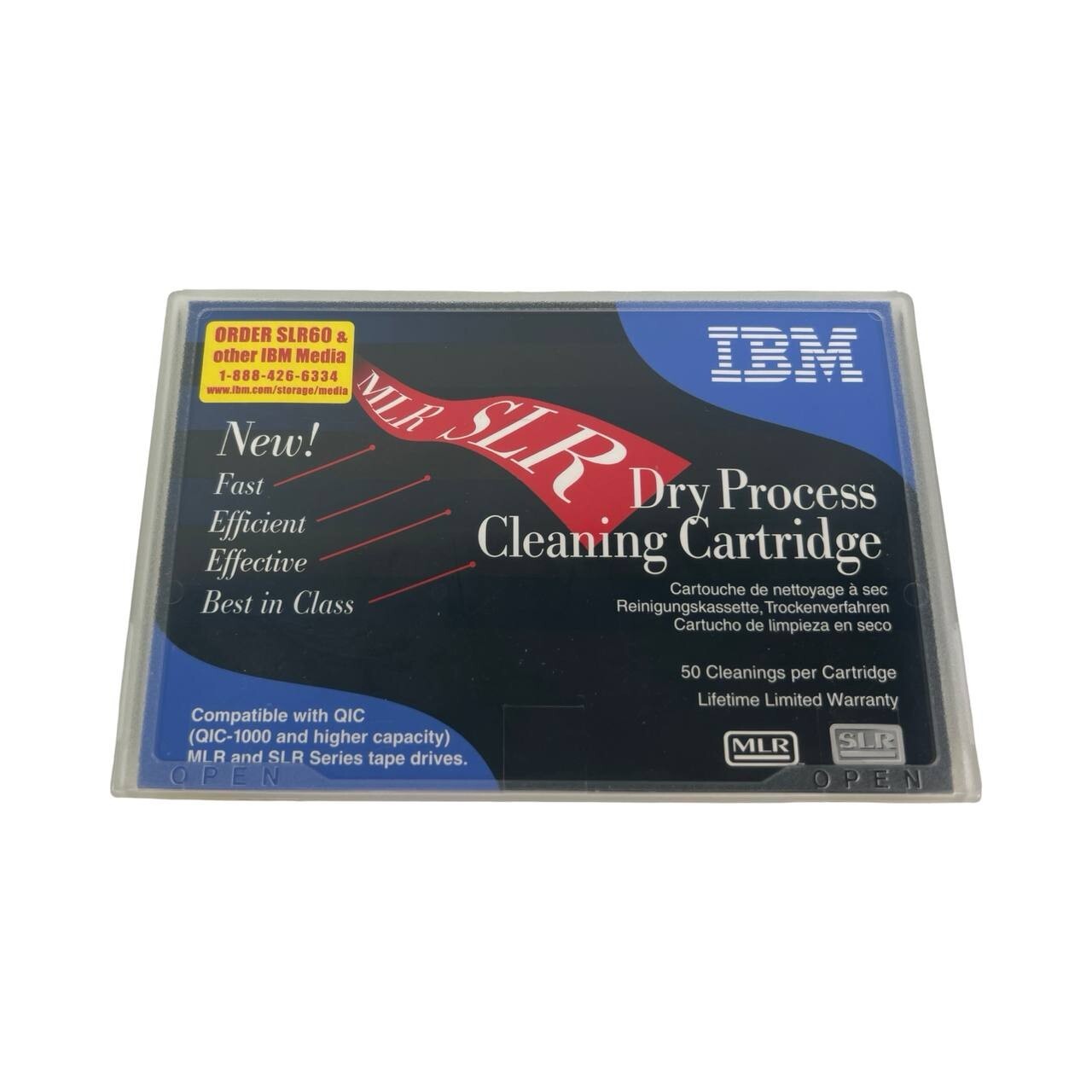 IBM MLR SLR Dry Process Cleaning Cartridge - Used, great condition.