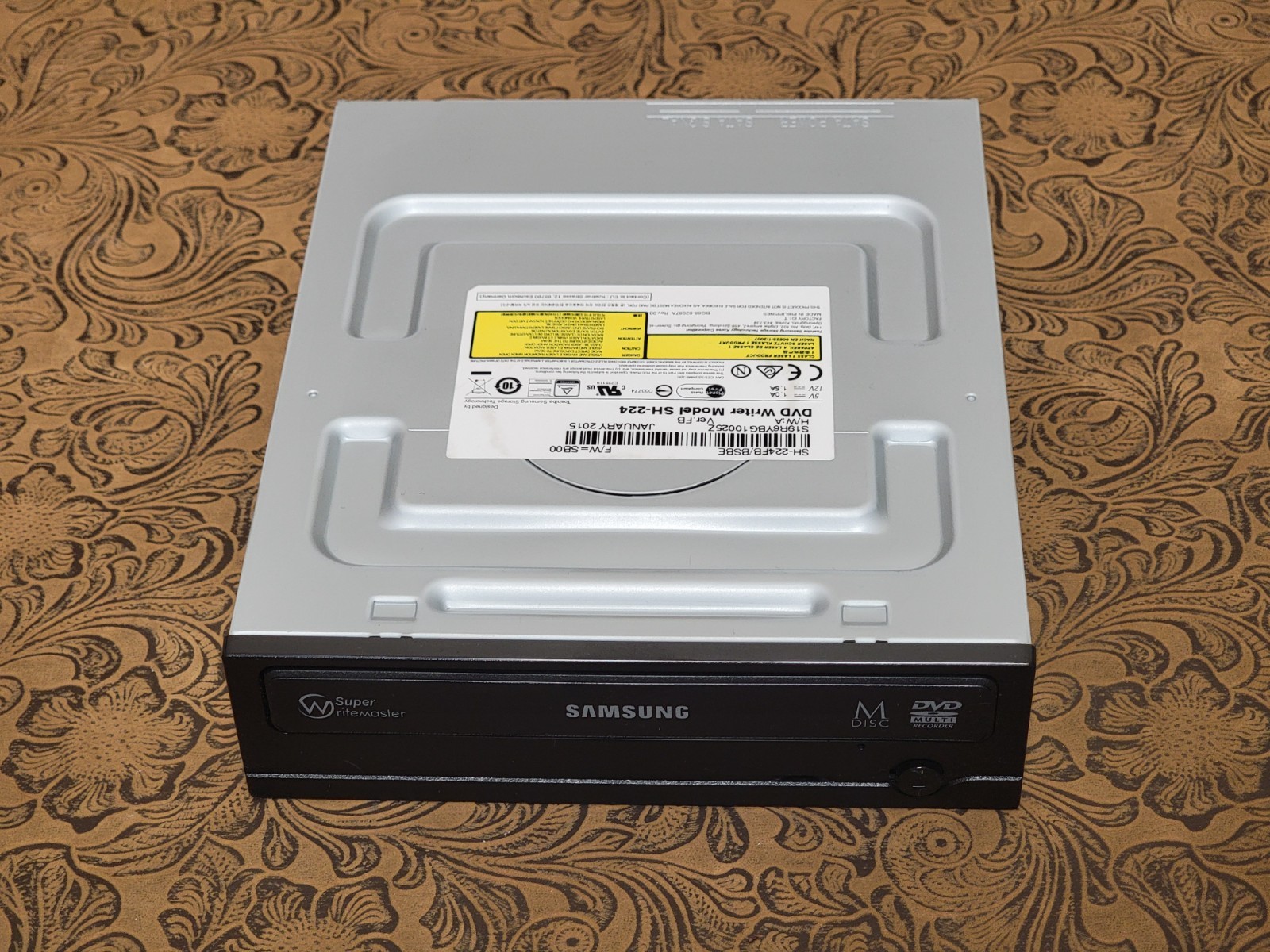 Samsung SH-224 Super WriteMaster SATA CD DVD Optical Disk Drive Reader Writer र