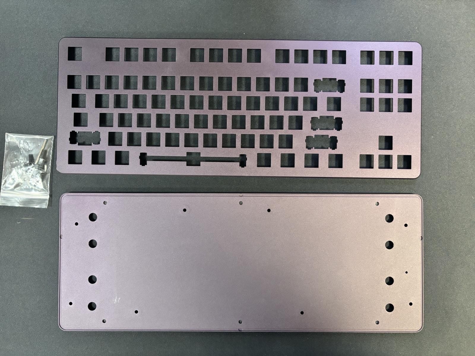 Drop Aluminum Keyboard Case, High Profile, CTRL, Dark Purple