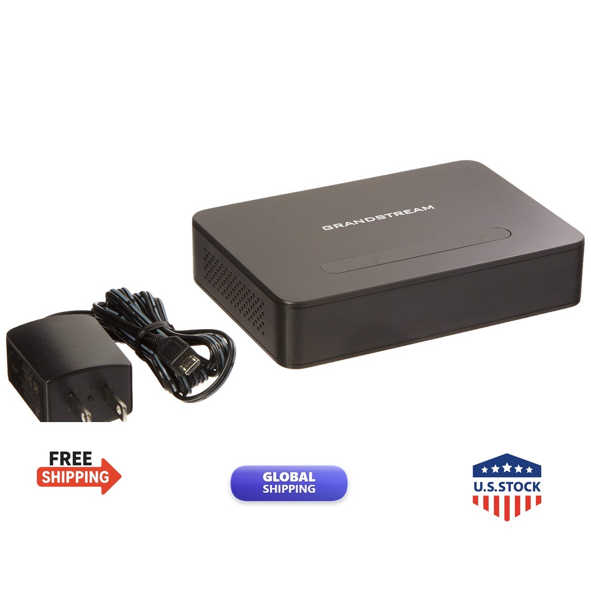 Grandstream DP750 DECT VOIP Base Station Pairs with 5 DP720 Handsets
