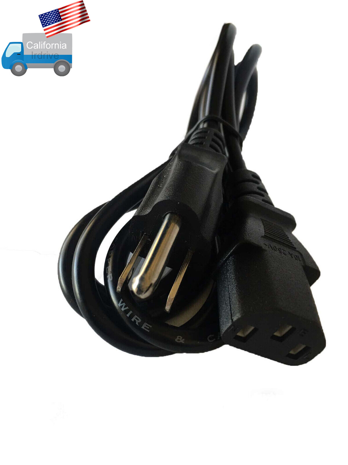 NEW 5ft US Standard AC Power Cord for Dell Desktop Computer System/PC Supply PSU