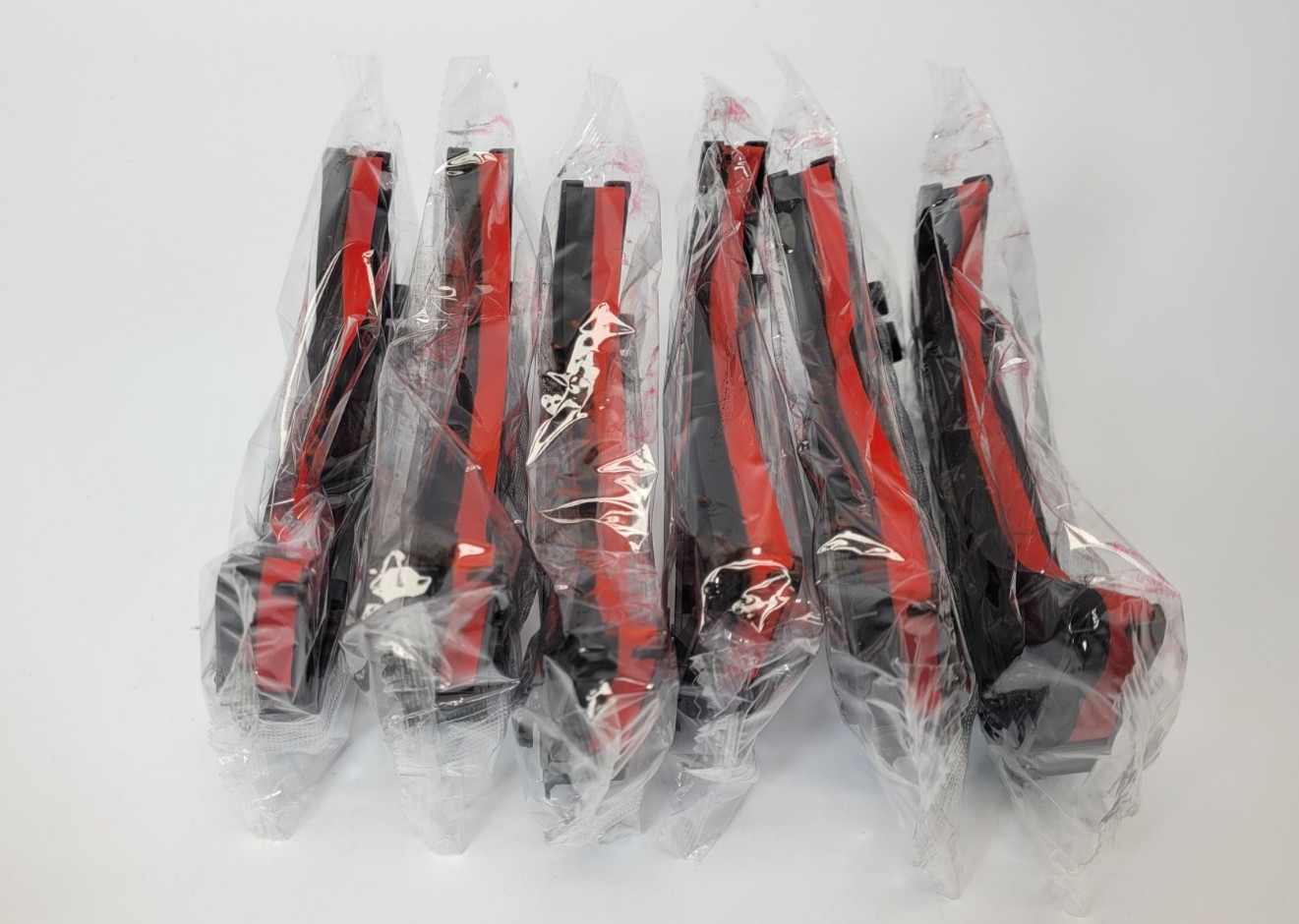 6 pk RIBBON EPSON TM-U220B TM-U220D TMU220D - Black/Red ERC30 / ERC34 / ERC38BR