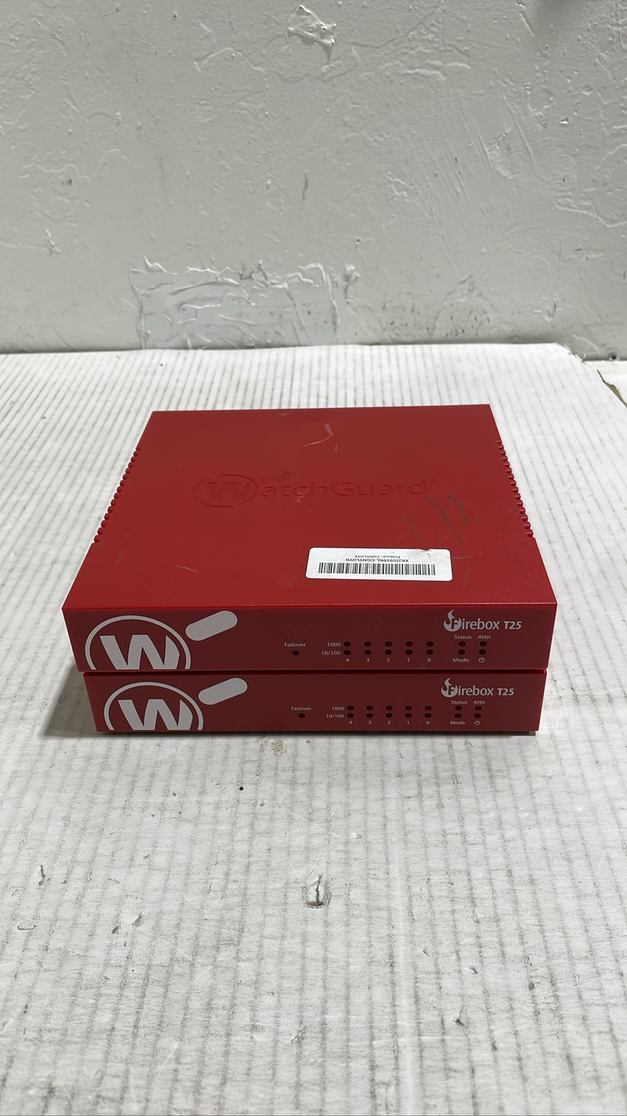WatchGuard Firebox T25 BS2AE5 Network Security Firewall Appliance Lot Of 2