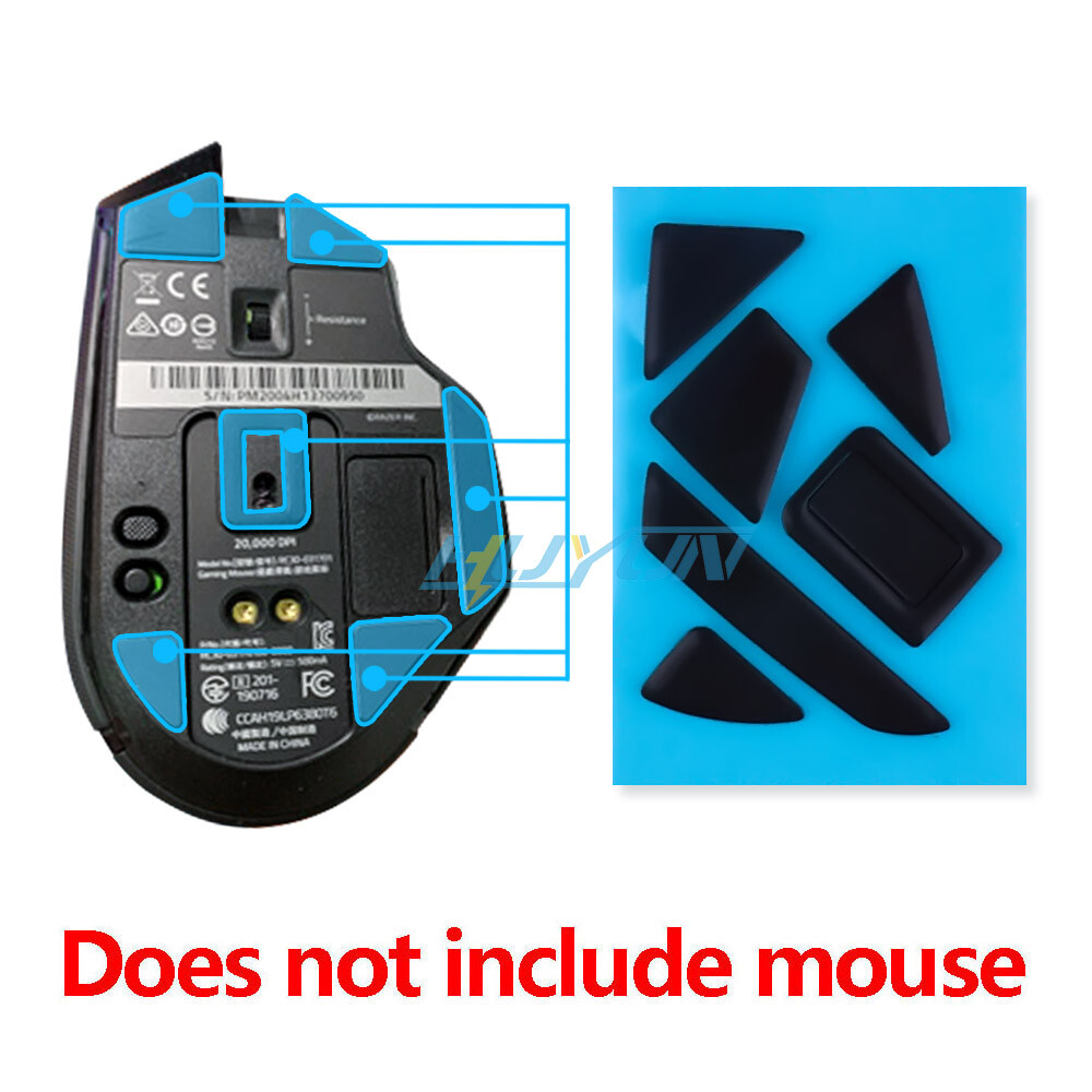 2 Sets Games Mouse Feet Mouse Skates for Razer Basilisk Ultimate Mouse