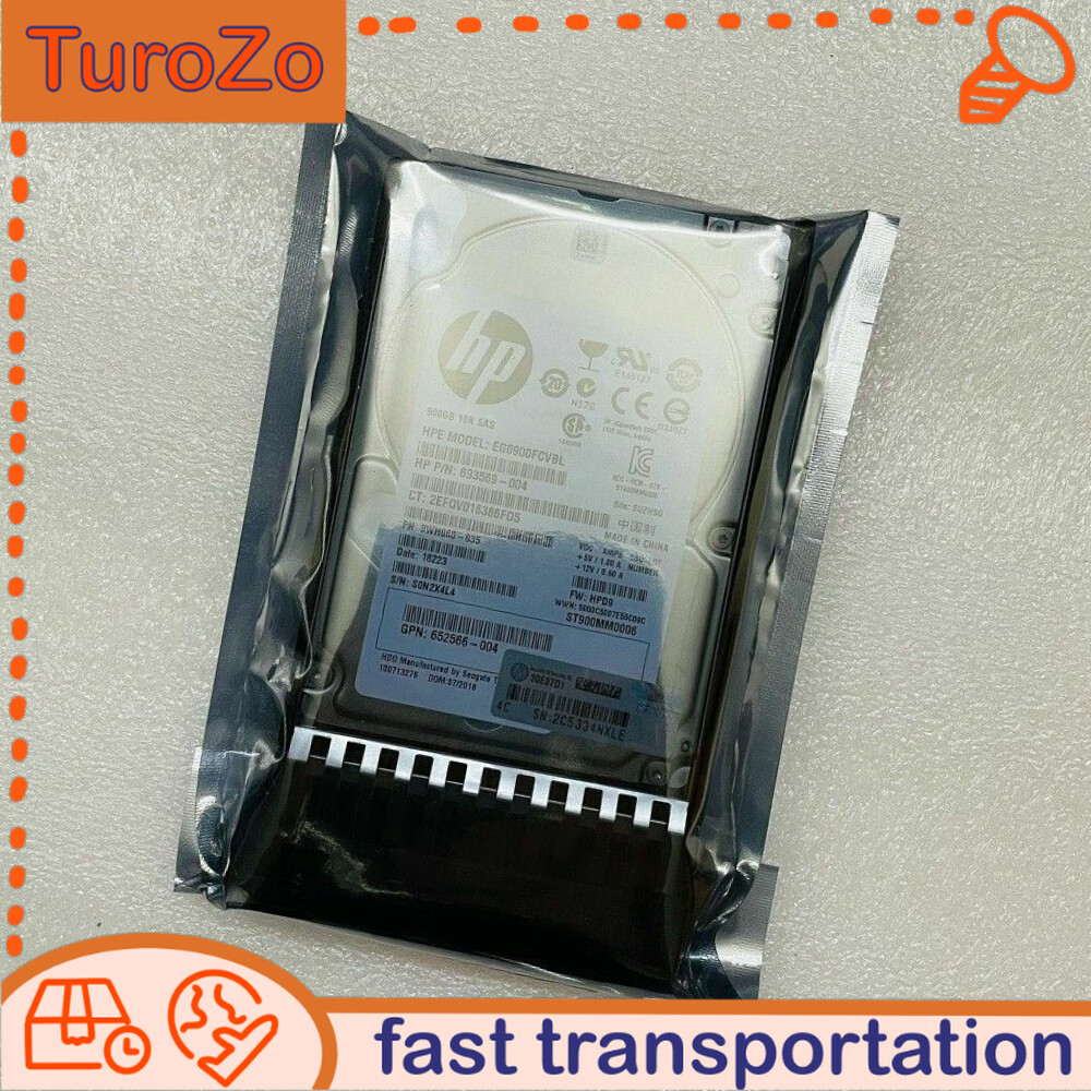 HPE 619291-B21 619463-001 900GB 6G 10K 2.5 SAS ENT SC HDD TRAY DL385 Gen6 G6 G7