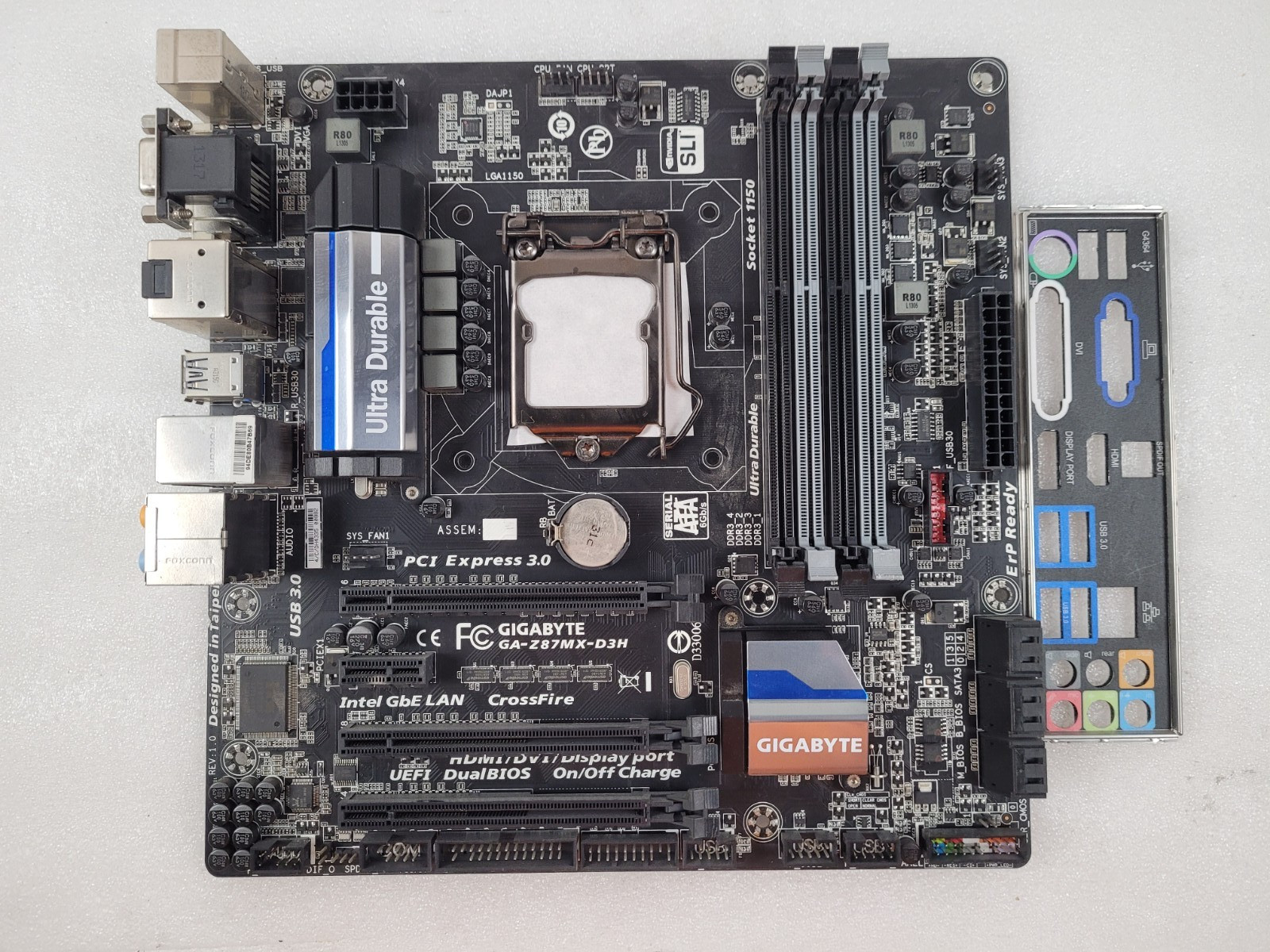 Gigabyte GA-Z87MX-D3H LGA 1150 DDR3 Micro ATX Motherboard