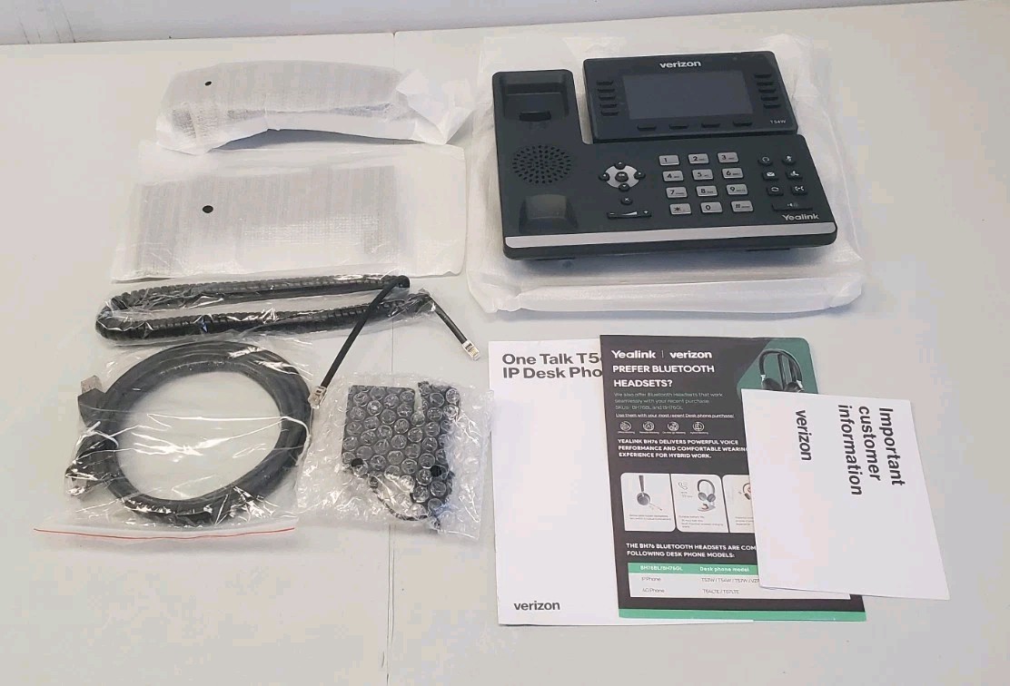Yealink Verizon T54W IP Desk Phone New No Box 