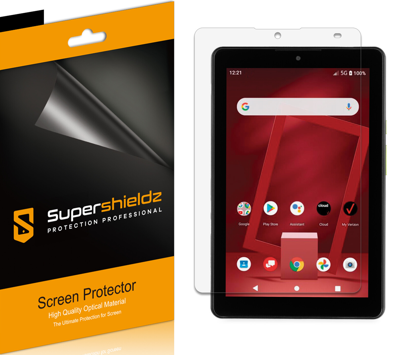 3X Supershieldz Clear Screen Protector Saver for Orbic Tab8 5G/ UW
