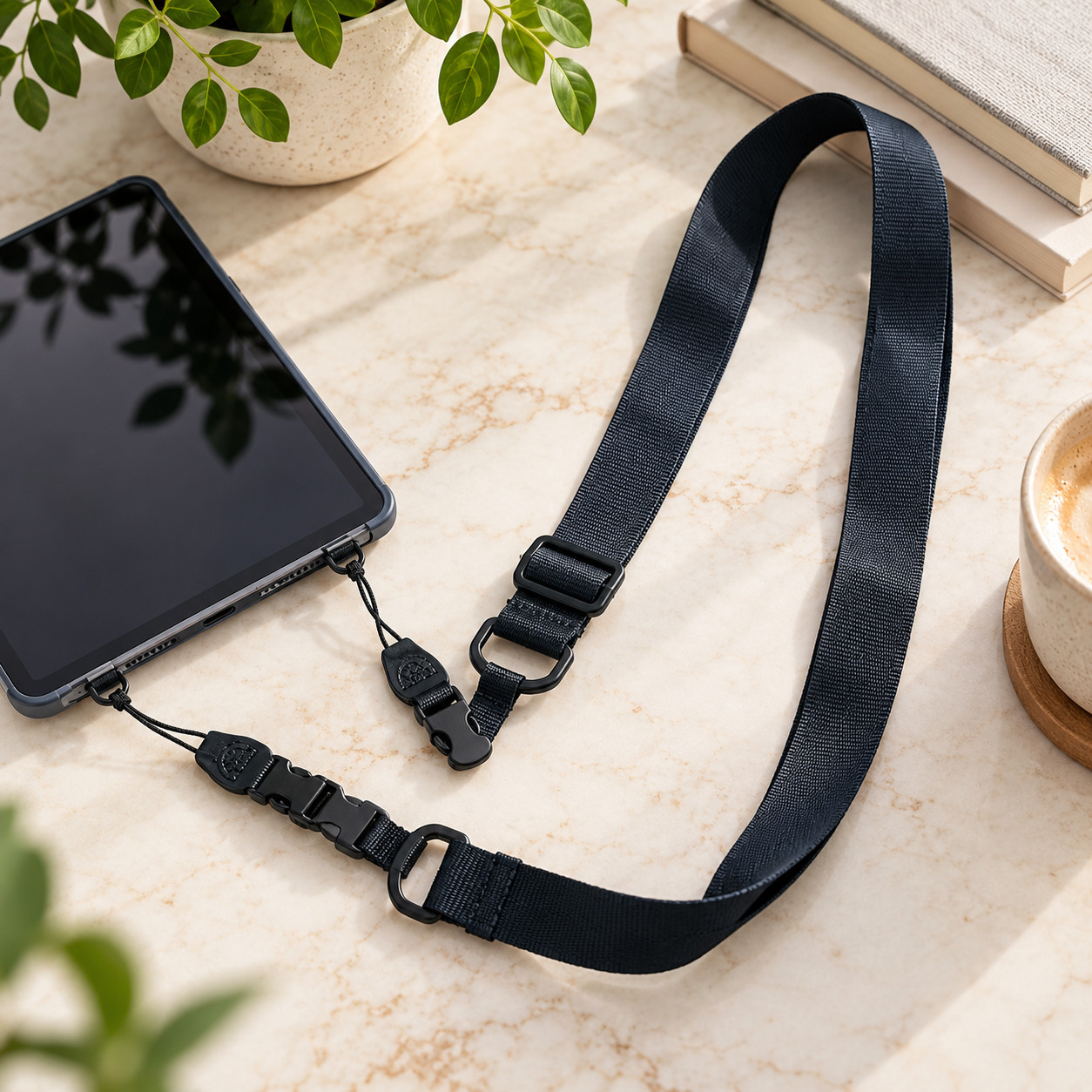 Adjustable Replacement Shoulder Strap iPad Case Black Nylon Multi-Functional New
