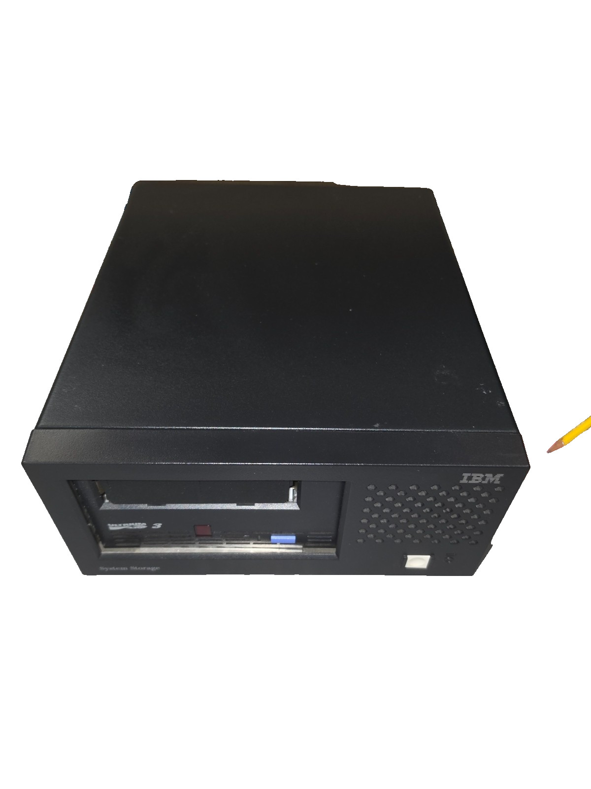IBM 3580-L33 Ultrium3 LTO3 SCSI LVD Tape External Tape Drive w/ Cable & Transcie