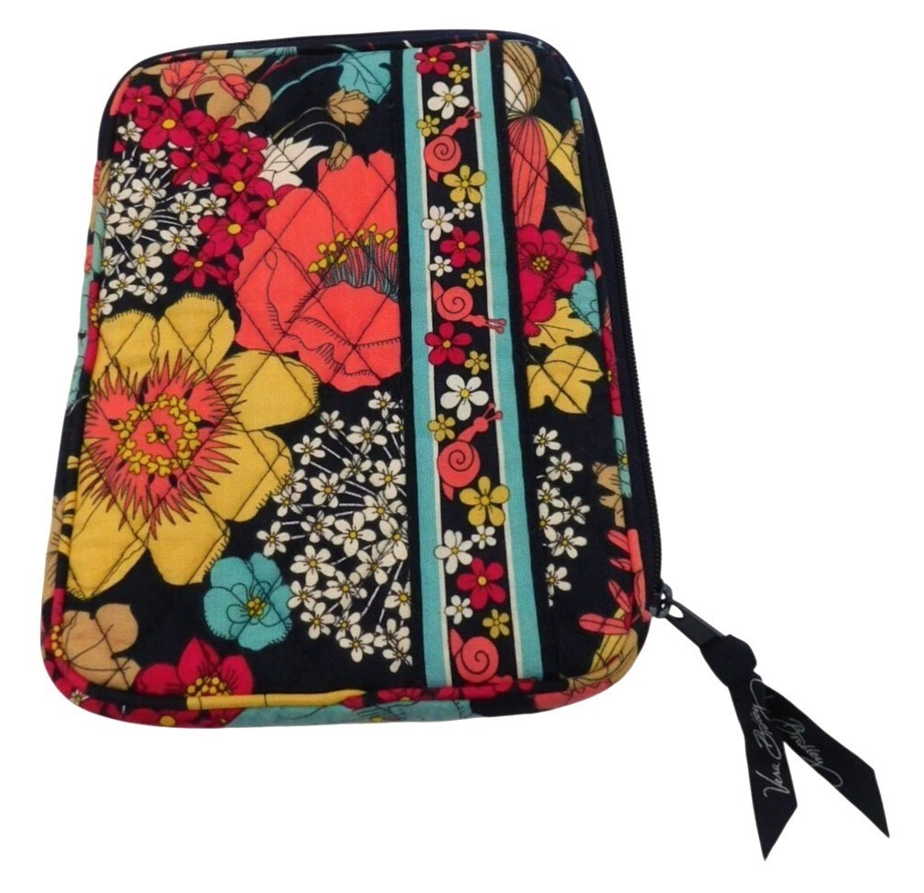 Vera Bradley Happy Snails Tablet Sleeve iPad Mini eReader Case Floral Zip 8" 6"