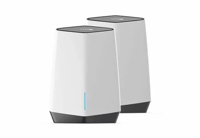 NETGEAR Orbi Pro AX6000 Tri-Band Mesh Wi-Fi 6 System (Set of 2)