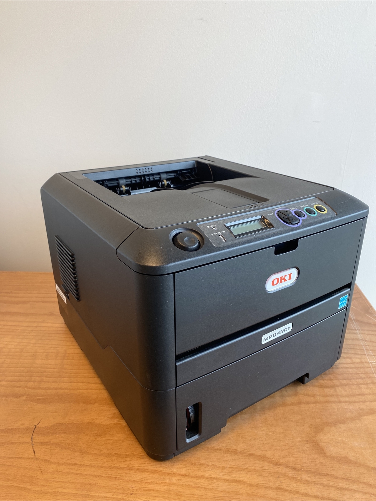 Okidata MPS420b Mono Network Laser printer 30PPM w/ Duplex TONER 14K pages OKI