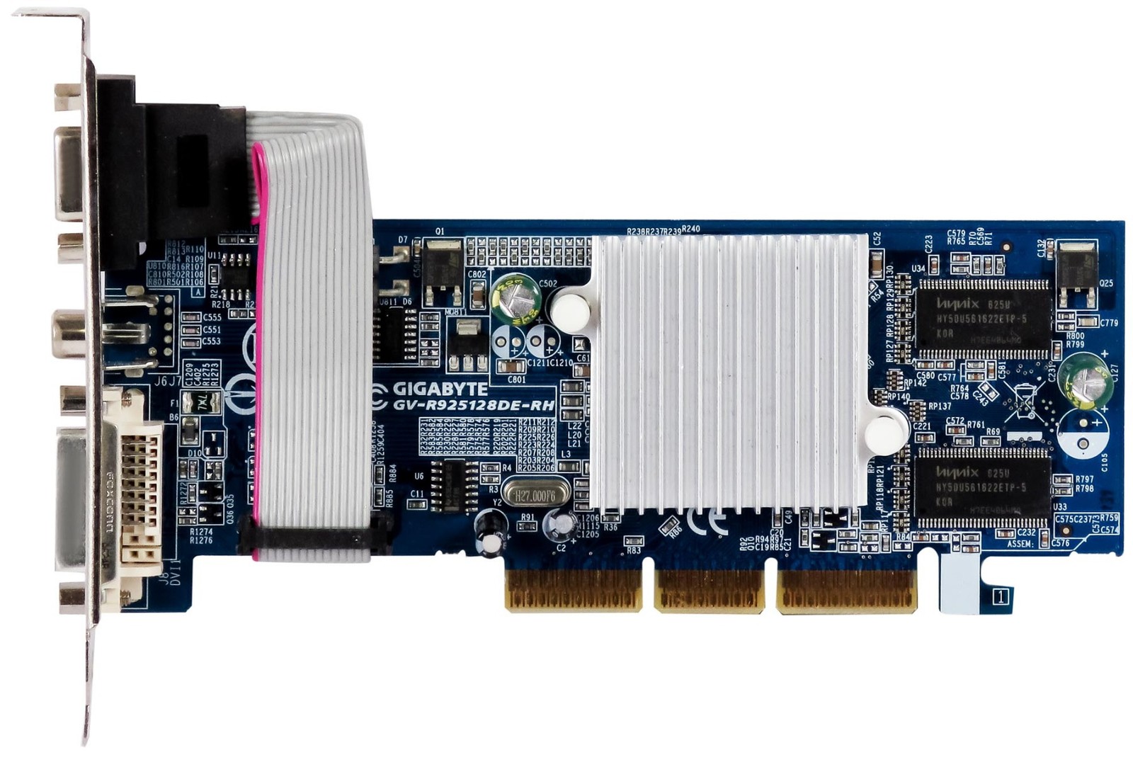 GIGABYTE ATI RADEON TM 9250 VPU 128MB GV-R925128DE-RH AGP
