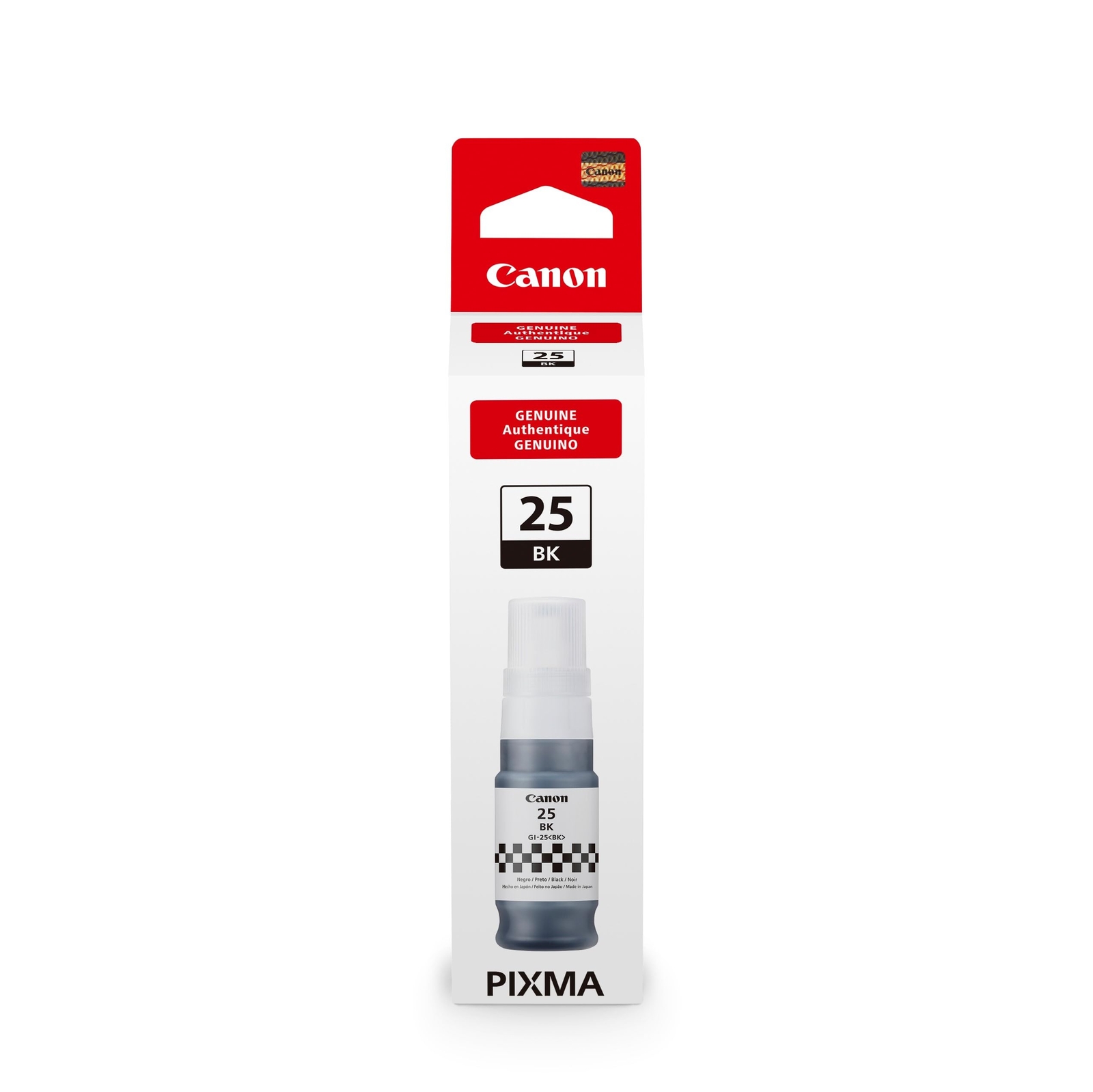 Canon GI 25 Black Ink Bottle Compatible with MAXIFY GX2020 GX1020 67ml