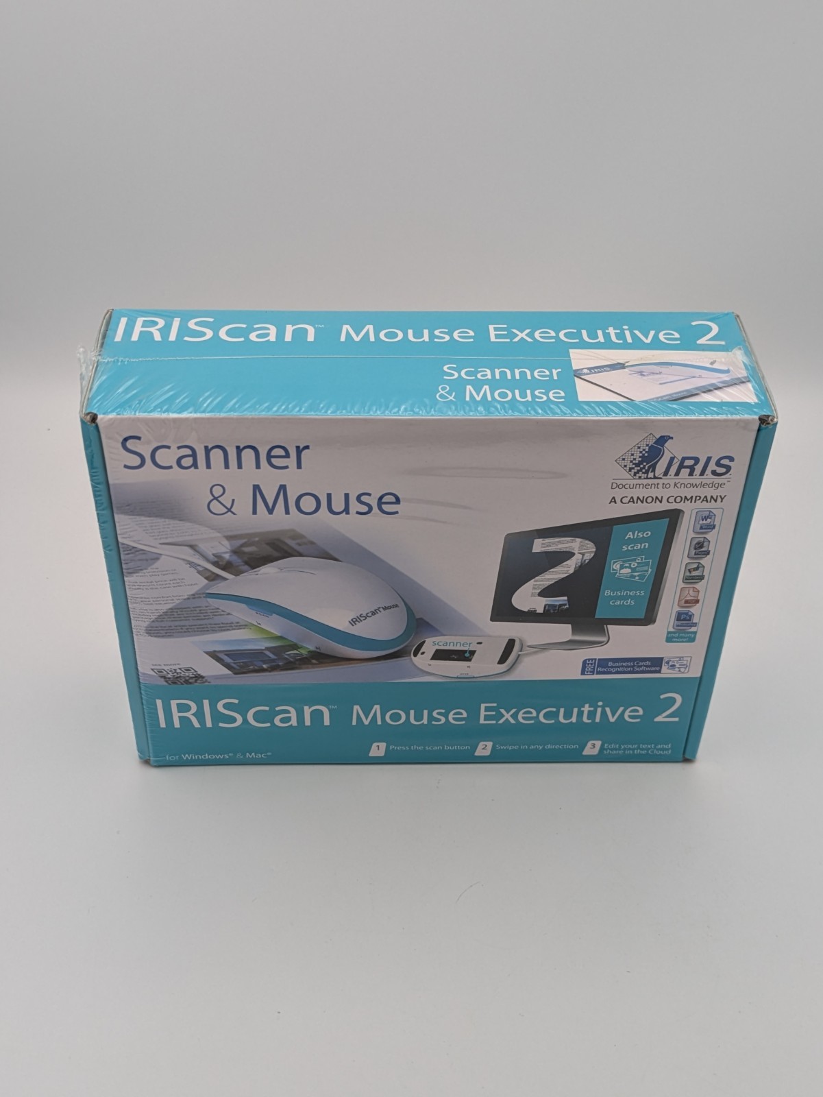 IRIScan Mouse  All in One Scanner and Mouse Brand New Sealed