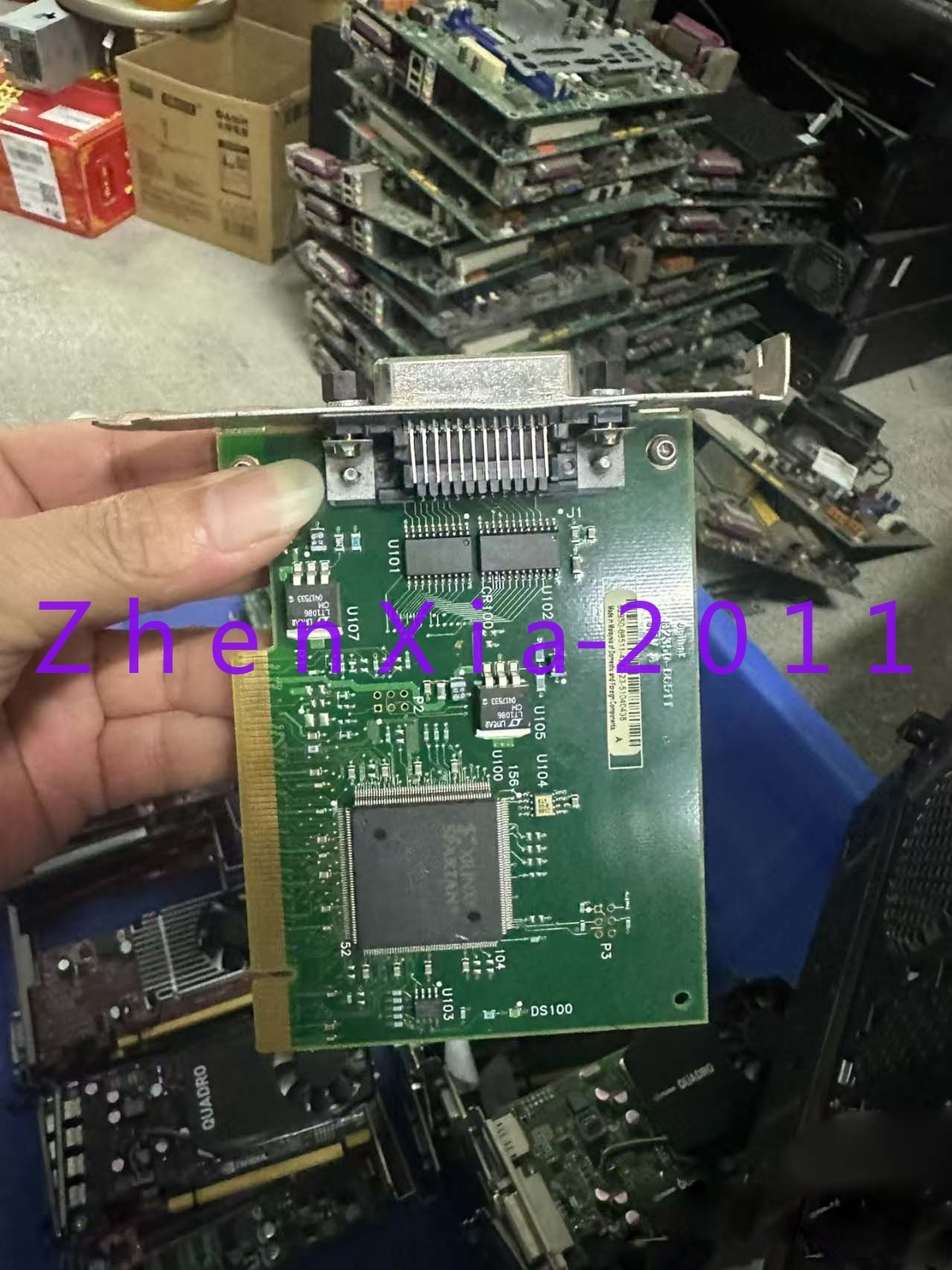 1PC USED Agilent 82350B PCI-GPIB by DHL/Fedex shipping