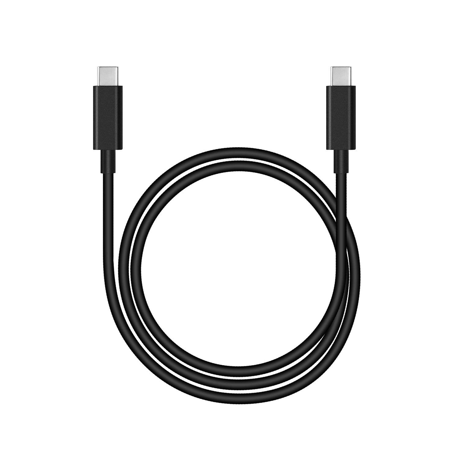 HUION Full-Featured USB-C to Cable Support USB3.1 GEN2 3.2 feet, Black