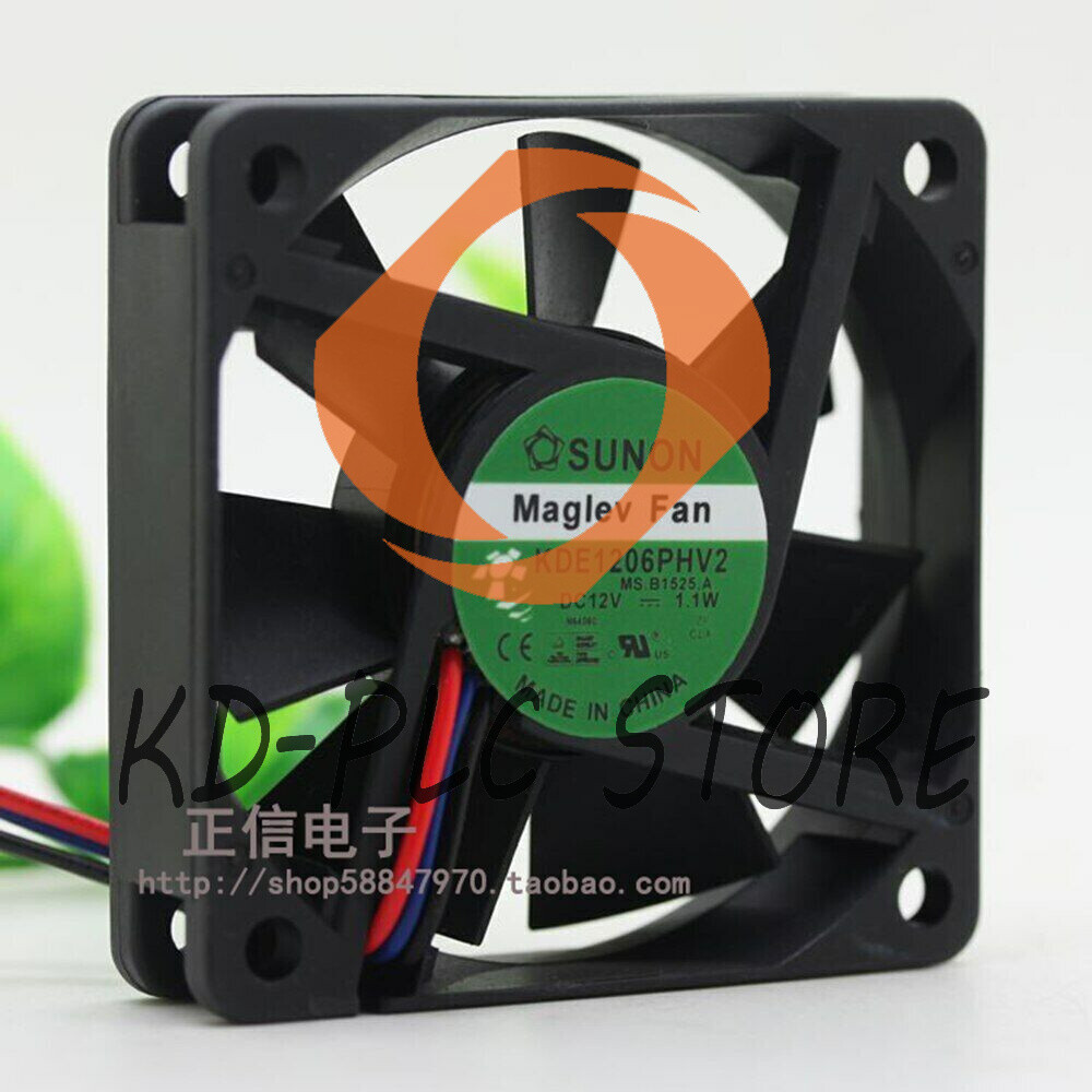 New For Sunon KDE1206PHV2 12V 1.1W 6CM 6015 60*60*15MM axial cooling fan