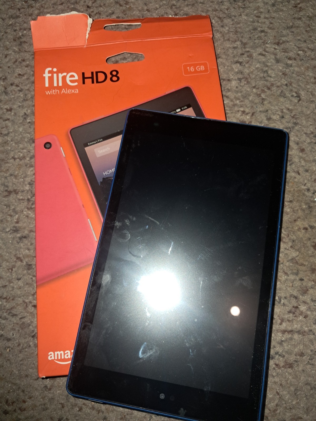 Kindle Fire HD 8 - No Power