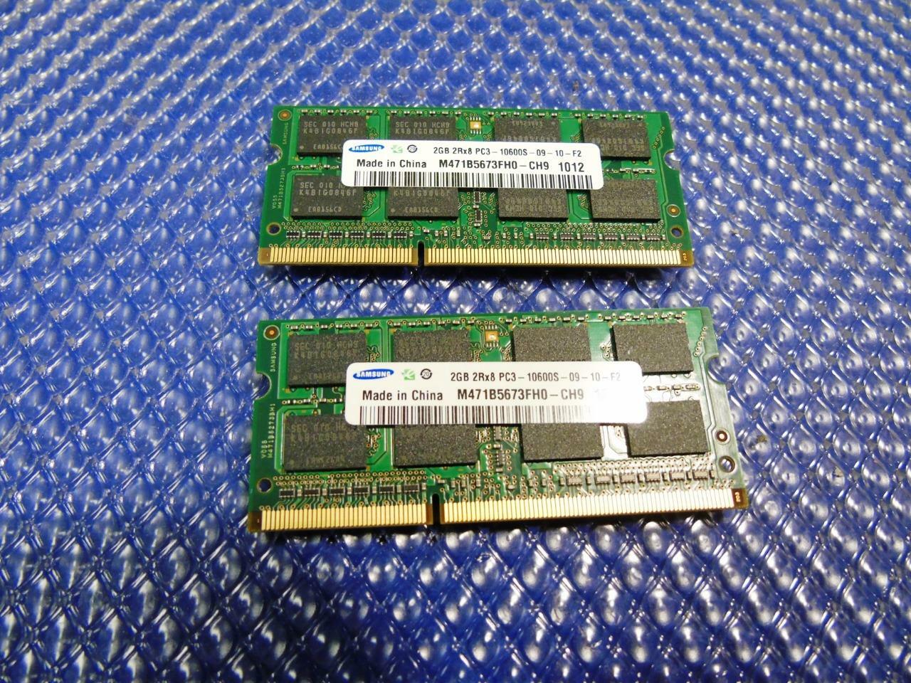 4GB (2 X 2gb) for Gateway All-in-one ZX4300 PC3-10600 2Rx8 Memory RAM 1333Mhz