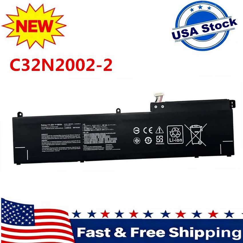 C32N2002-2 New 8230mAh Battery for Asus ZenBook Pro 15 Flip OLED series