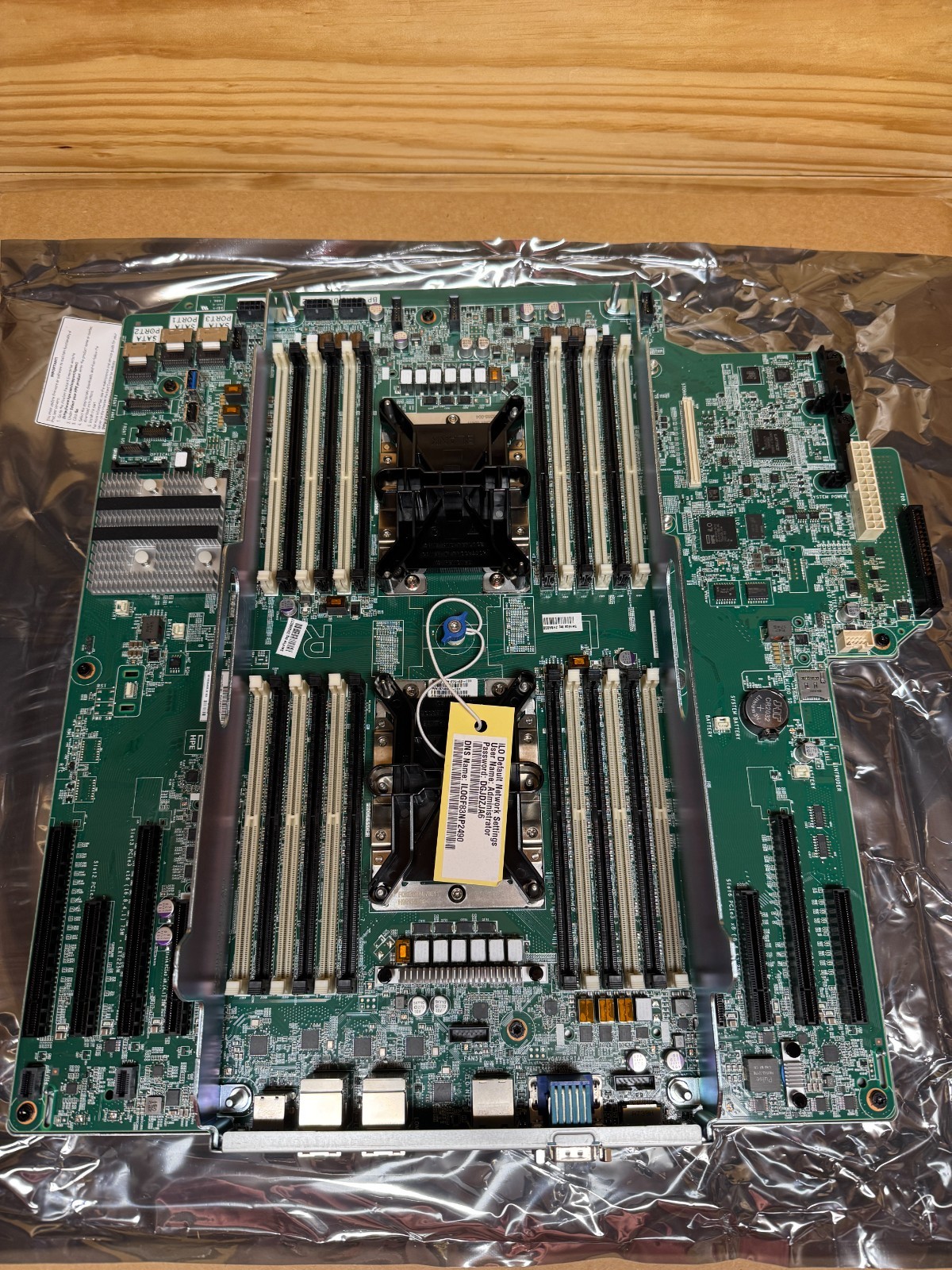 HPE 879152-001 874585-001 ProLiant ML350 Gen10 G10 System Board Motherboard