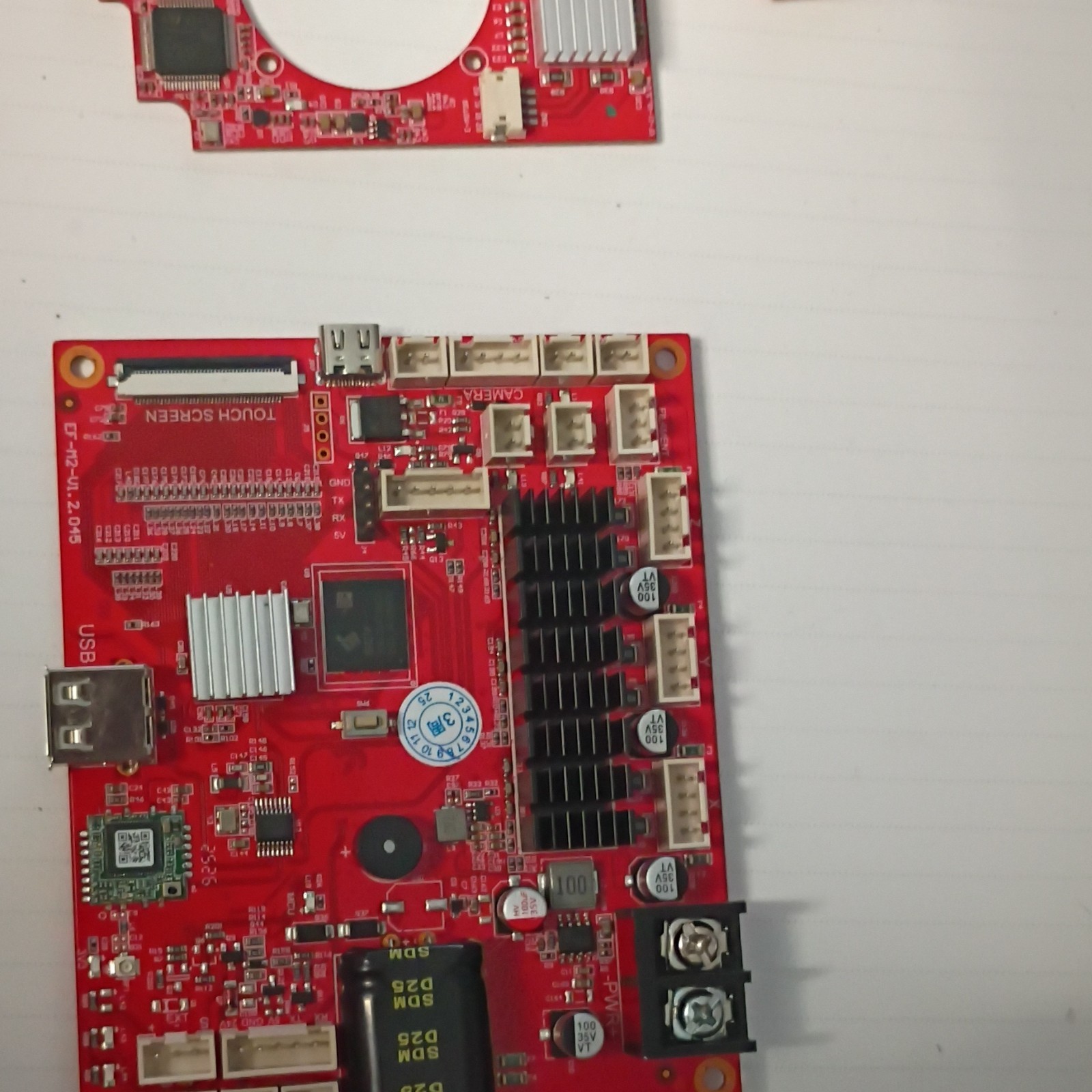 ELEGOO Motherboard EF-M2-V1.2.045 Red 3D Printer Mainboard Controller Board Set