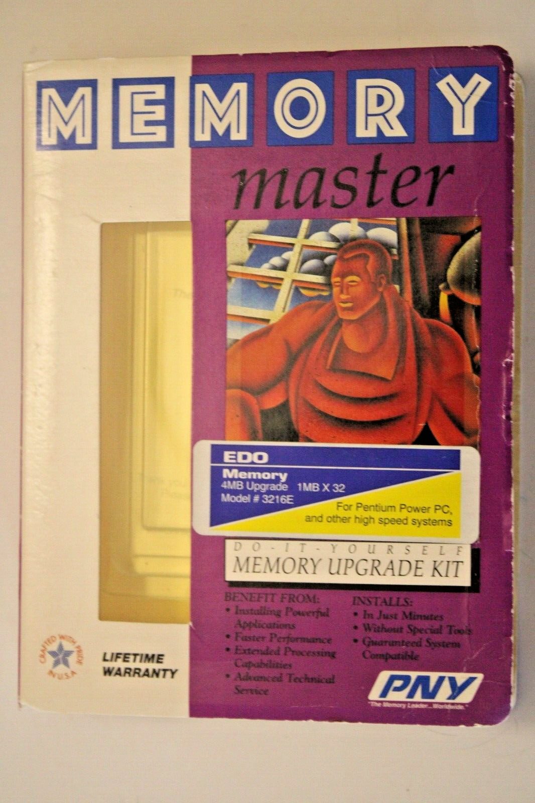 PNY Memory Master EDO Memory Upgrade Kit 4MB Upgrade SIMM