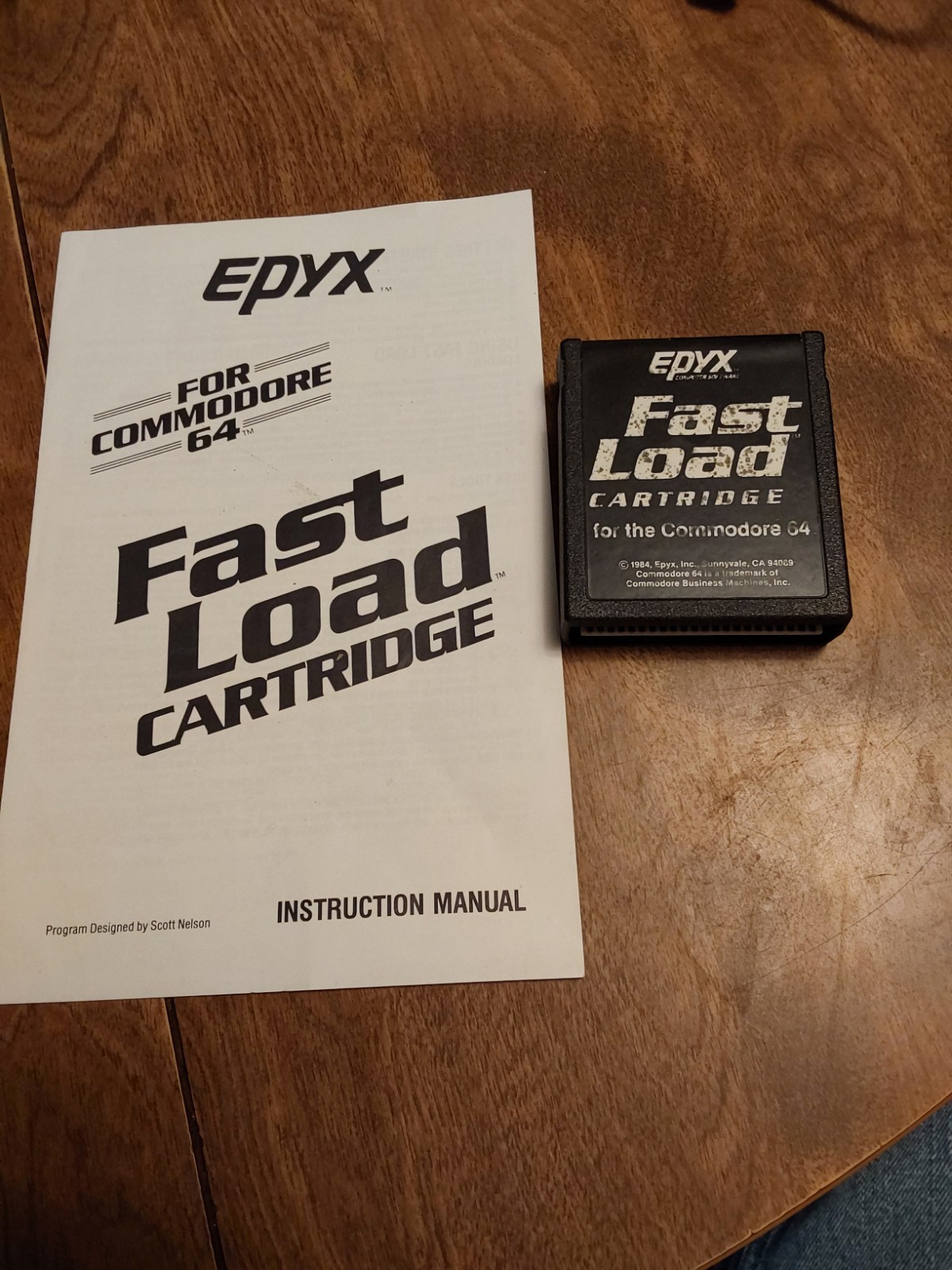 Epyx Fast Load Cartridge & Instr For Commodore 64. Pls read for shipping refund
