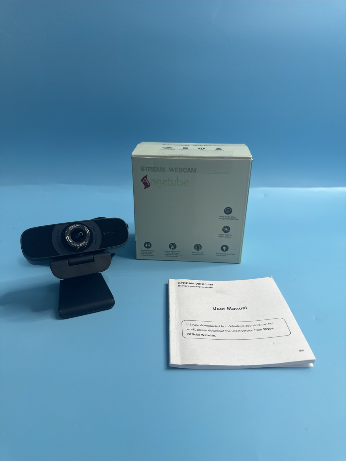 Angetube 827 Stream Webcam FHD 1080p