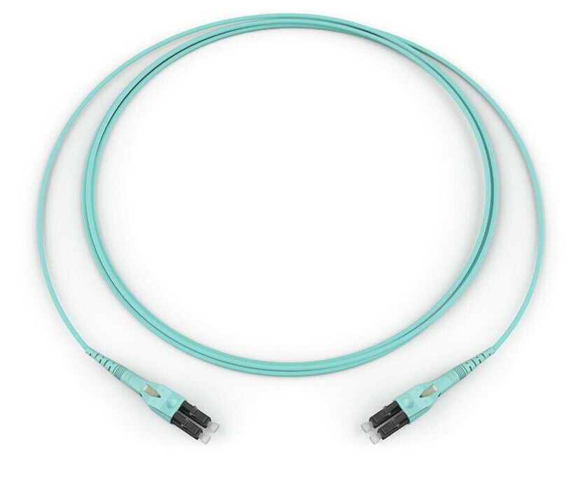 20 PACK LOT Corning 3m LC-LC Duplex 50/125 OM3 Mult 10GB Fiber Cable Uniboot 9FT