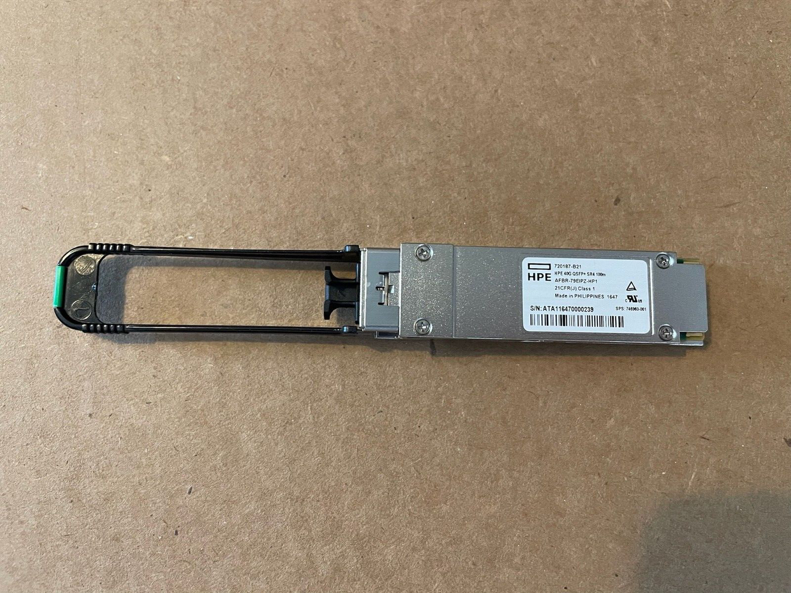 720187-B21 HPE  BladeSystem c-Class 40Gb QSFP+ MPO SR4 100m Transceiver
