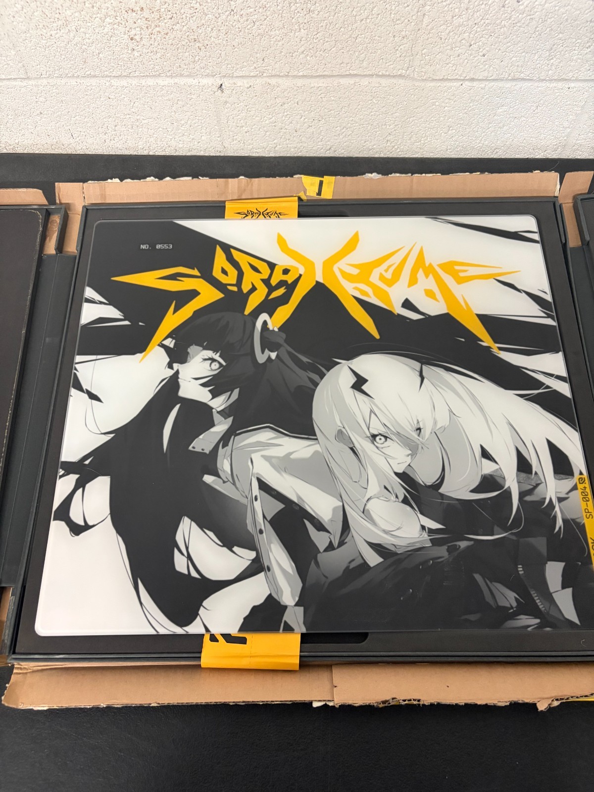 Wallhack Twins SP-004 Yume & Sora Glass Pad SkyPAD