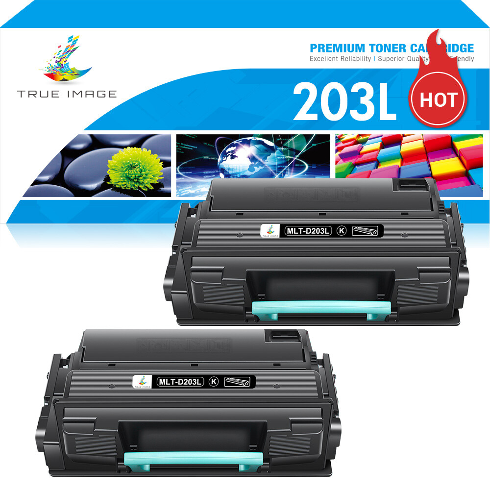 2PK MLT-D203L Black Toner Compatible Samsung ProXpress M3870FW M4020ND M4070FR