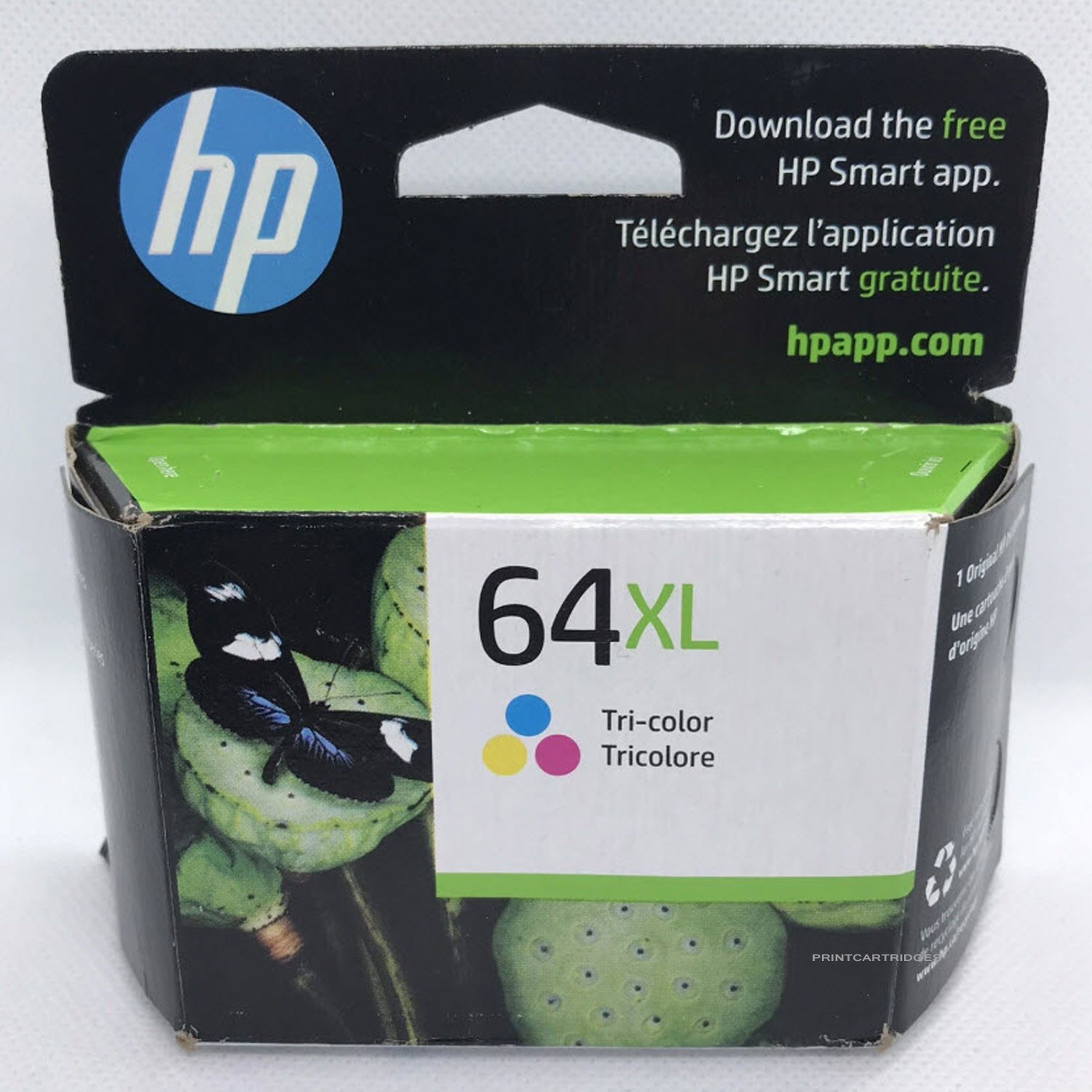 HP 64XL Color Ink Cartridge N9J91AN New Genuine