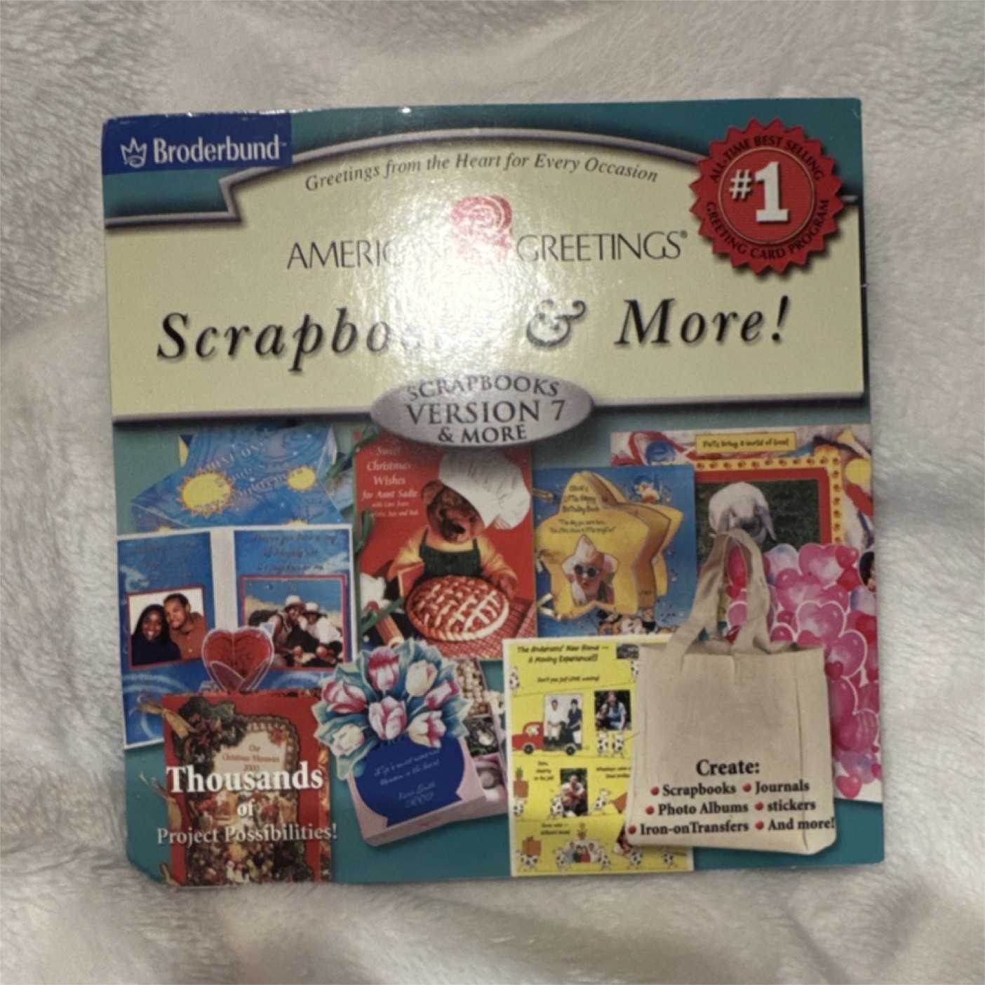 American Greetings Scrapbooks & More Version 7 CD for Windows 98/2000/Me/XP