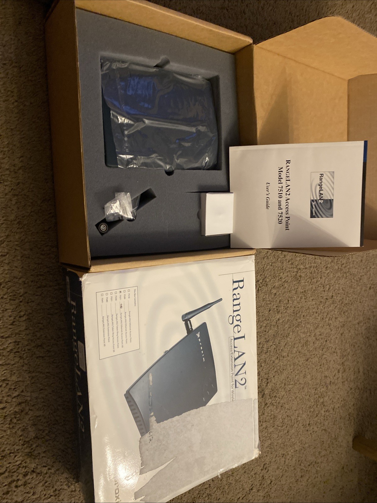 NEW Proxim RangeLAN2 7521 Wireless Access/extension Point w/ Adapter Antenna