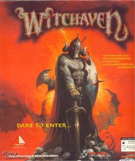 Witchaven + Manual PC CD dark medieval role-playing goblins demons magic game