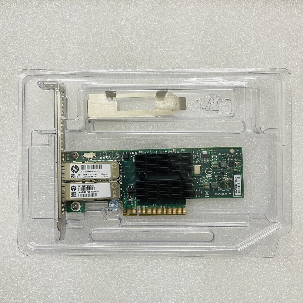 HP Ethernet 10Gb 2-port 546SFP+ Adapter 790314-001 779791-001 546SFP =MCX312B