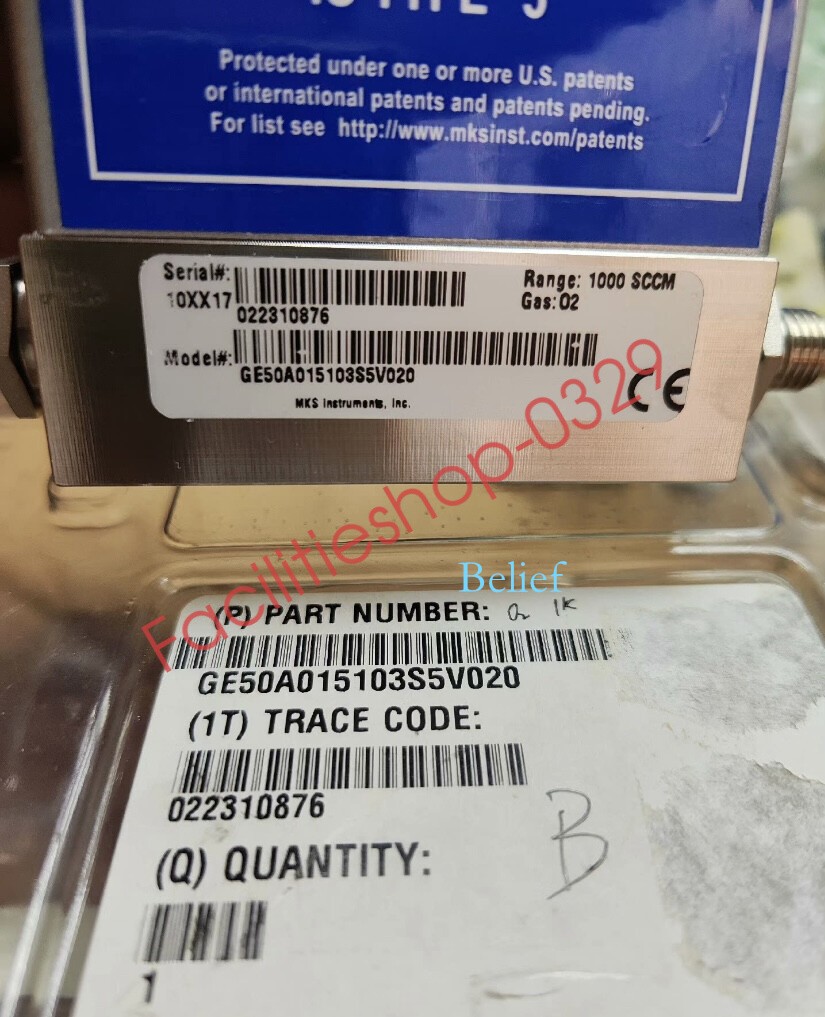 1pc GE50A015103S5V020 MKS New flowmeter DHL/FedEx