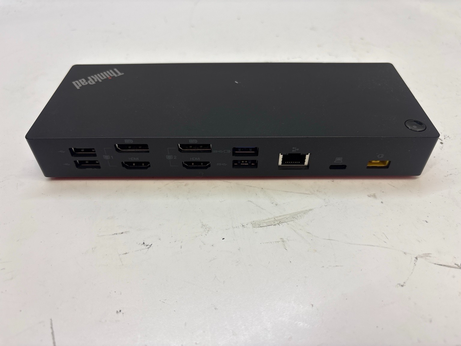 Lenovo ThinkPad Hybrid USB-C USB-A Dock 40AF DisplayLink Dual Monitor Dock T8E11