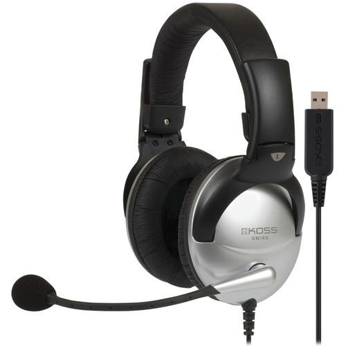 Koss - SB45 USB -178203 - Multimedia Stereo Headphone with USB Plug