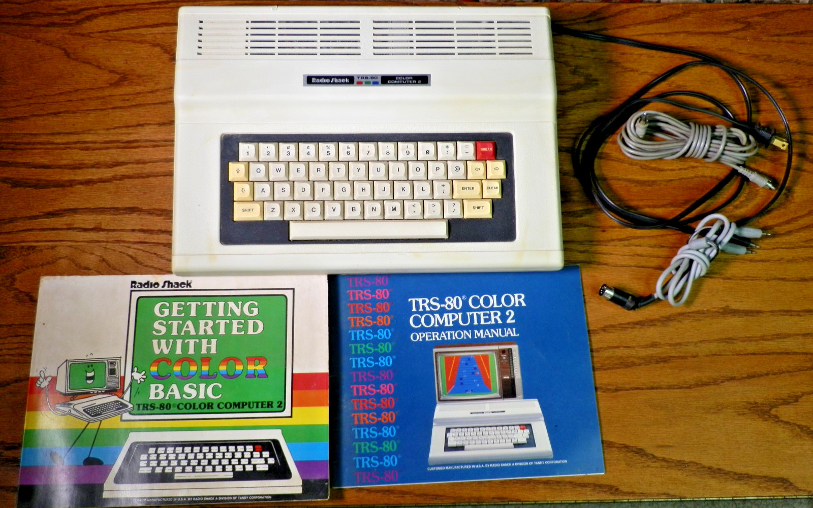 Tandy 64K Color Computer 2 Model 26-3127 TRS-80 Radio Shack - Untested -